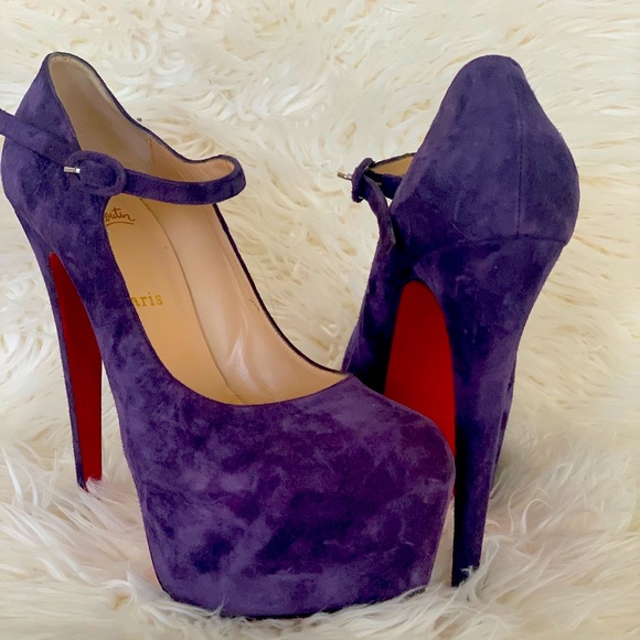Christian Louboutin daffodil platform heels - Picture 1 of 5